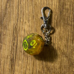 Llavero Dado D12 Venom Ember